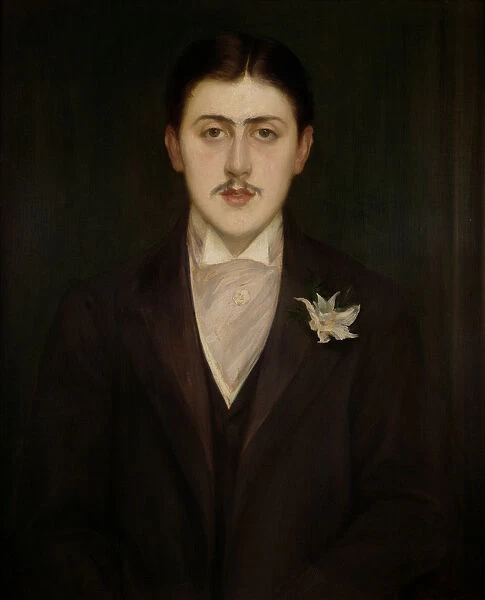 Portrait of Marcel Proust (1871-1922) 1892 (oil on canvas)