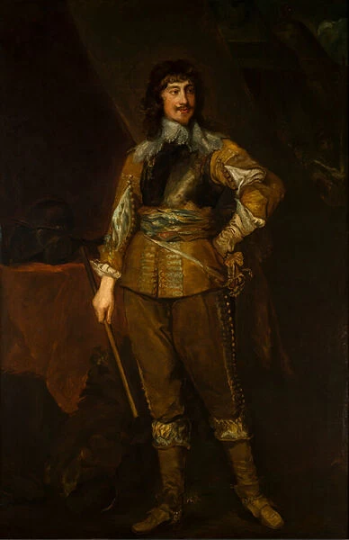 Portrait of Mountjoy Blount, c. 1st Earl of Newport (1597-1666), c. 1619-41 (oil on canvas)