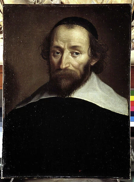 Portrait of Nicolas-Claude Fabri de Peiresc (1580-1637), French intellectual. Anonymous painting. Musee Arbaud, Aix en Provence