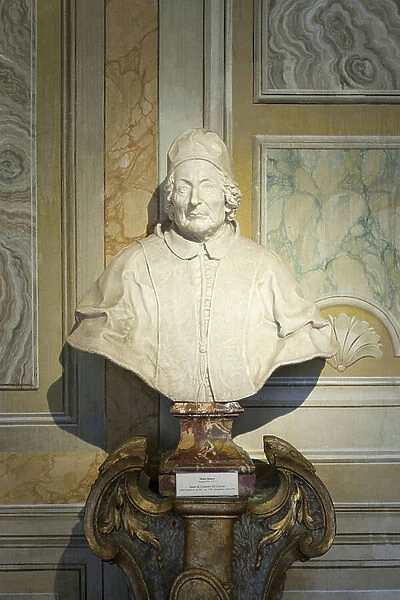 Portrait of Pope Clemente XII Corsini (marble)