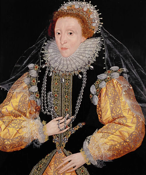Portrait of Queen Elizabeth I, c. 1586 (oil on panel)