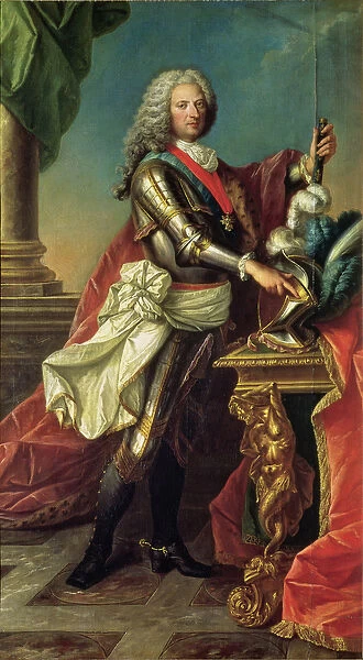 Portrait of the Regent, Philippe d Orleans (1674-1723) (oil on canvas)