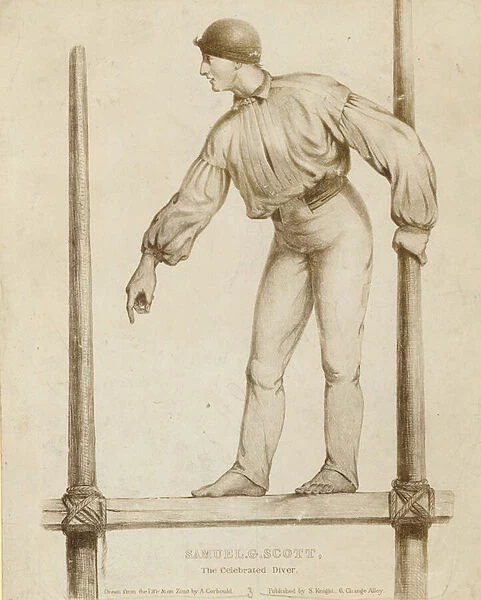 Portrait of Samuel G Scott (engraving)