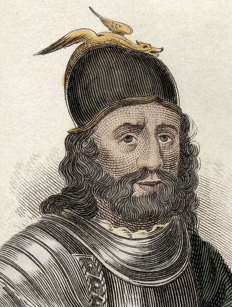 Portrait of Sir William Wallace (Braveheart) (ca. 1270-1305), Scottish knight