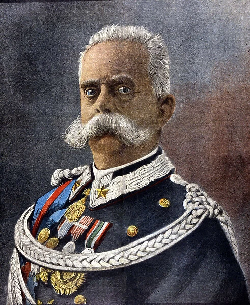 Portrait of Umberto 1st King of Italy (Humbert I, 1844-1900)
