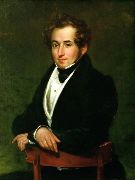 Portrait of Vincenzo Bellini (1801-35) (oil on canvas)