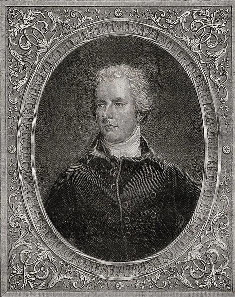 Portrait of William Pitt the Younger (1759-1806) (engraving)