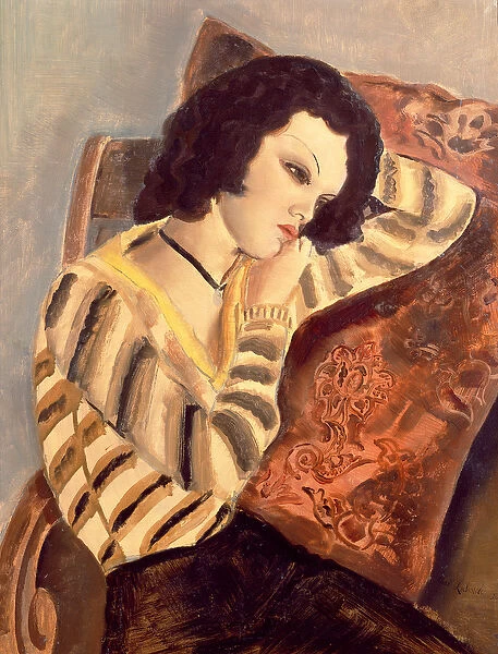 Portrait of a Woman, 1930 (oil on canvas)