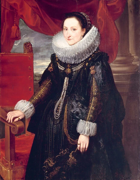 Portrait of a Woman, c. 1630 (oil on wood)