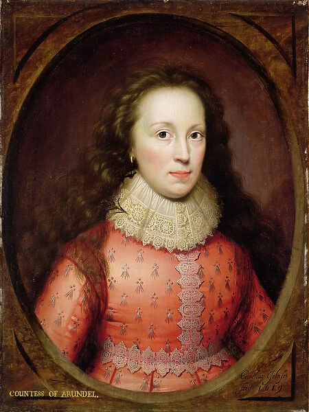 Portrait of a Woman, traditionally identified as the Countess of Arundel, 1619 (oil