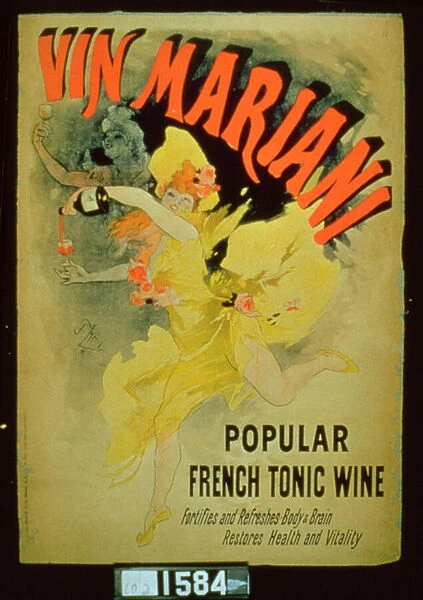 Poster advertising Mariani Wine, Popular French Tonic Wine (colour litho)