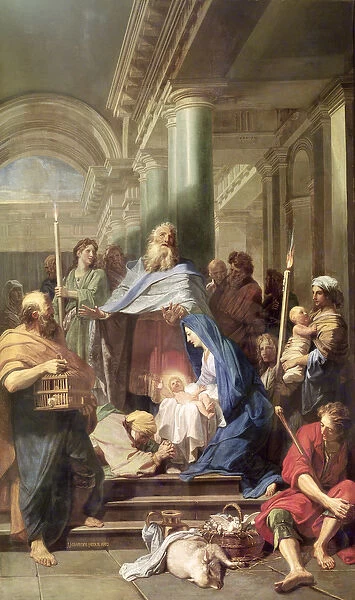 The Presentation in the Temple, 1692 (oil on canvas)