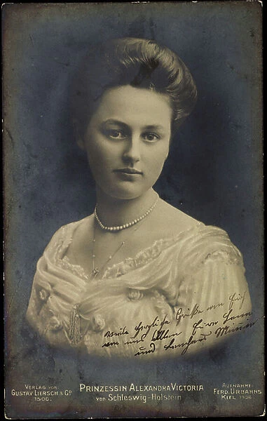 Princess Alexandria Victoria of Schleswig Holstein