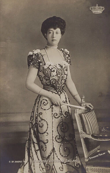 Princess Victoria Of England (b  /  w photo)