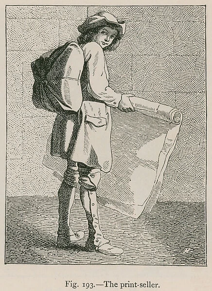 The Print-Seller (engraving)