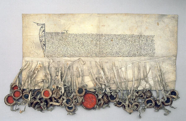 Privilege of Wladislaw Jagiello (c. 1351-1434) King of Poland, granted by the Royal Council
