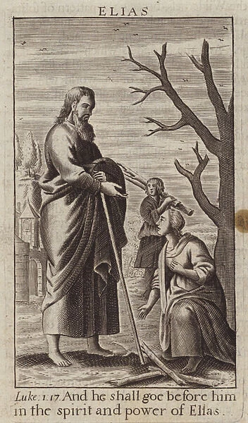 The Prophet Elias (engraving)