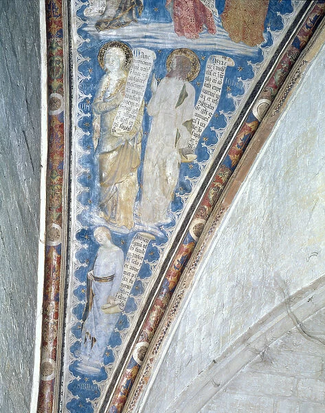 The Prophets from La Salle de la Grande Audience (The Audience Chamber) c. 1353 (fresco)