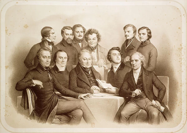 The Provisional Government of 24th February 1848, 1848 (litho)