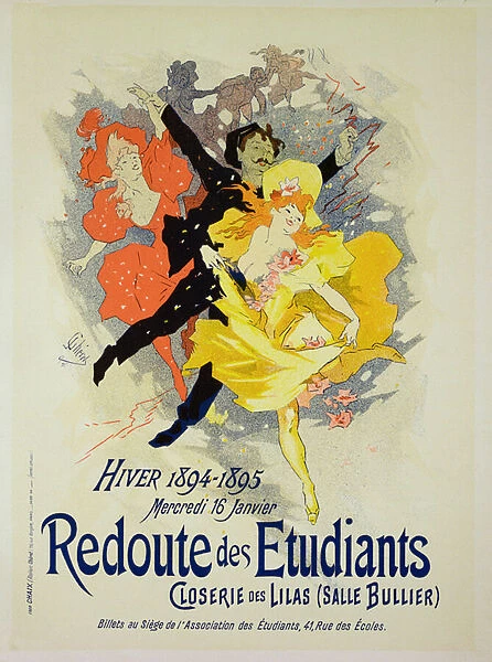 Reproduction of a poster advertising a Student Gala Evening