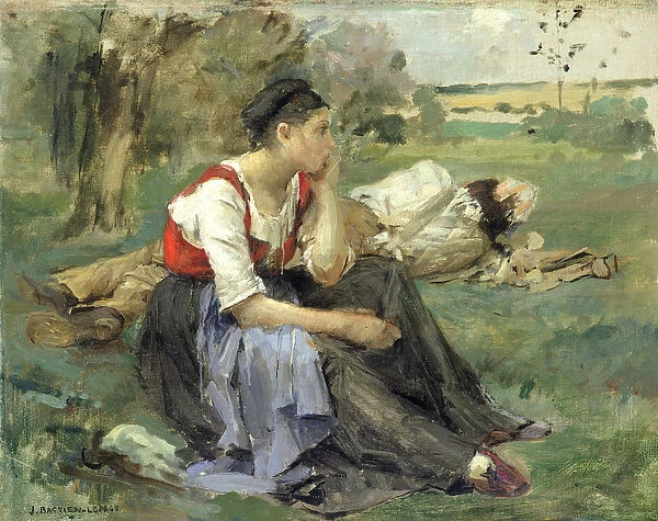 Resting Peasants, 1877 (oil on canvas)