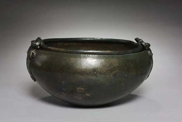 Ritual Cauldron, Hungary, c. 1000-900 BC (bronze, hammered, cast and wrought)