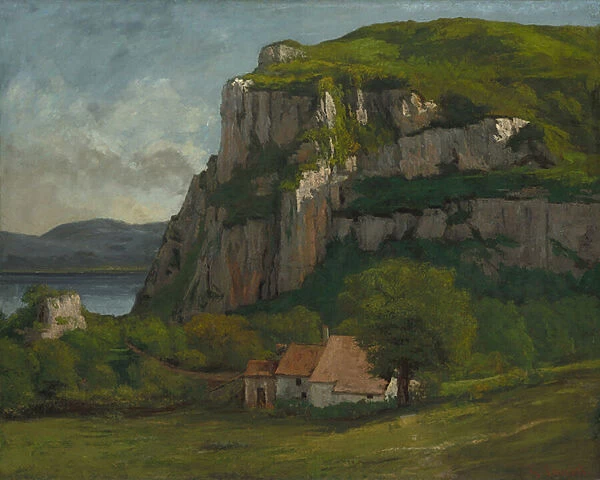 The Rock of Hautepierre, c. 1869 (oil on canvas)