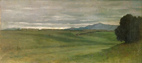 Roman Landscape (oil on canvas)