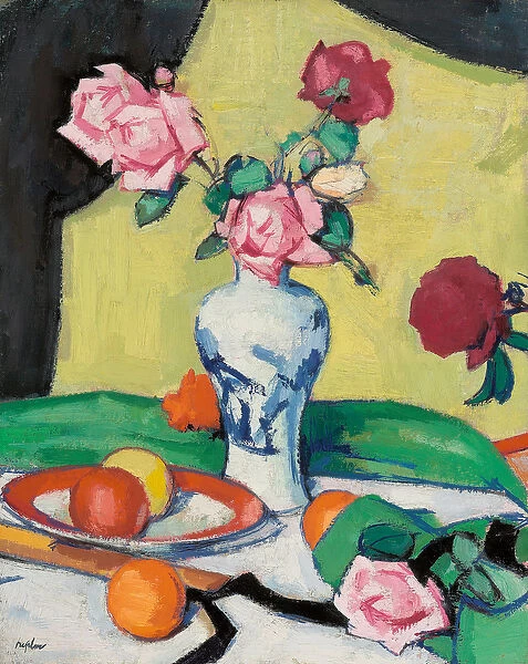 Roses, early 1920s (oil on canvas)