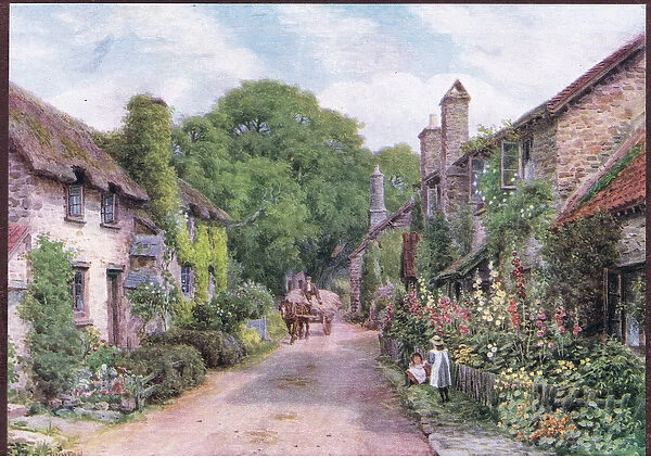 Rossington, Near Porlock, Somerset, from The Cottages and the Village Life of Rural