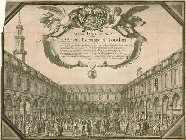 The Royal Exchange, London (engraving)