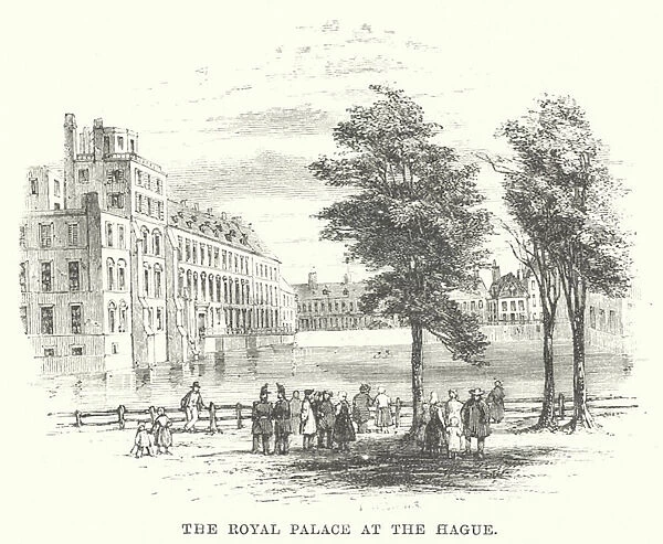 The Royal Palace at the Hague (engraving)