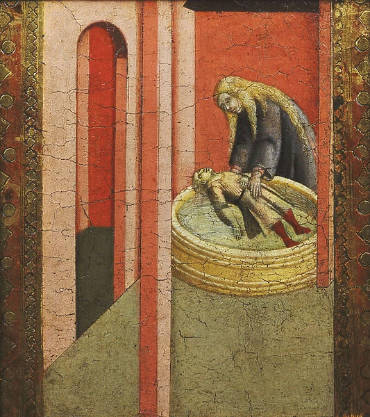 Saint Elizabeth of Hungary reviving to Life a Child drowned in a Well