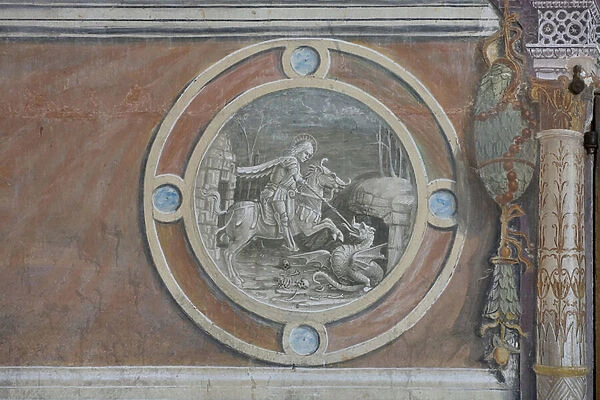 Saint George killing the dragon (painting)
