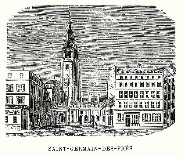 Saint-Germain-des-Pres (engraving)