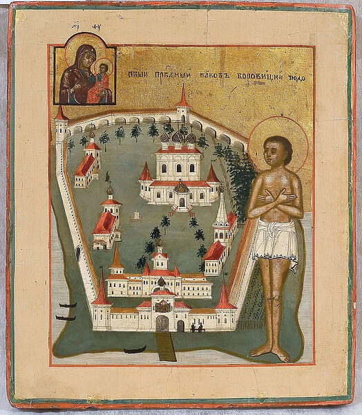 Saint Jacques de Borovichi (mort en 1540), thaumaturge de Novgorod et le monastere