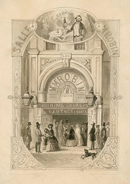 The Salle de Robin, Piccadilly, London (engraving)