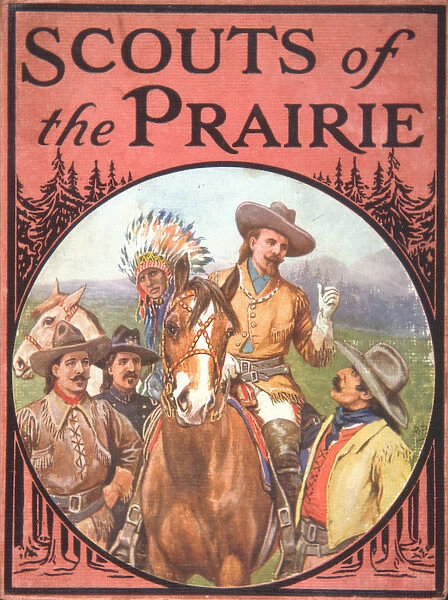 Scouts of the Prairie, c. 1900 (colour litho)