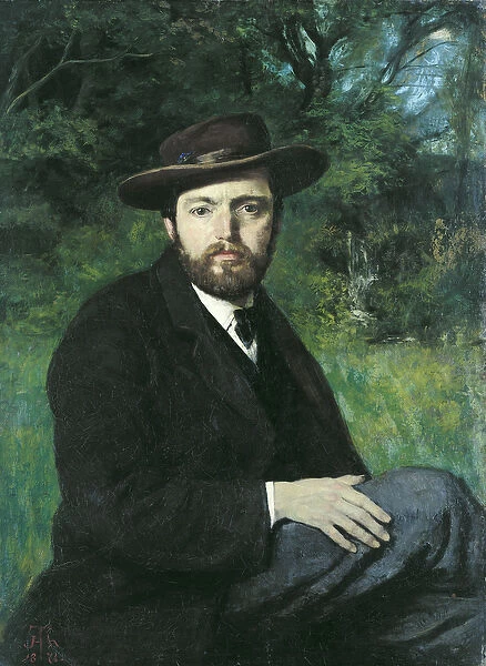 Self Portrait, 1871 (oil on canvas)