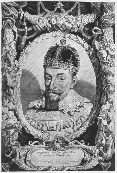 Sigismund III Vasa, King of Poland and Sweden, Grand Duke of Lithuania (engraving)