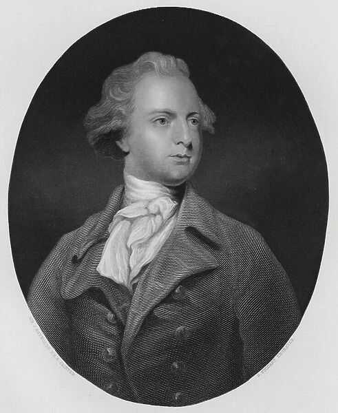 Sir Abraham Hume, Baronet, from the picture in the Vernon Gallery (engraving)
