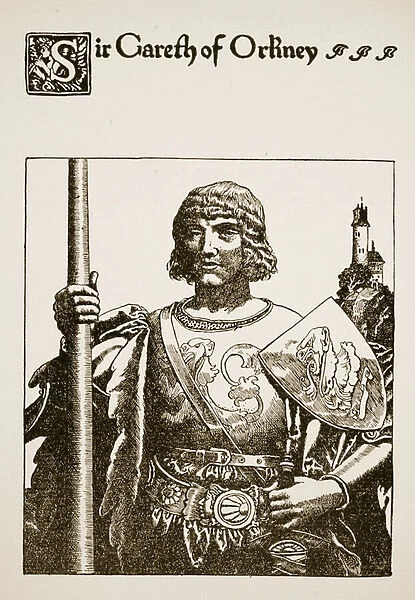 Sir Gareth of Orkney, illustration from The Story of Sir Launcelot