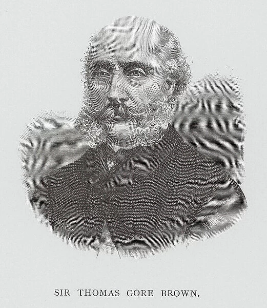 Sir Thomas Gore Brown (engraving)