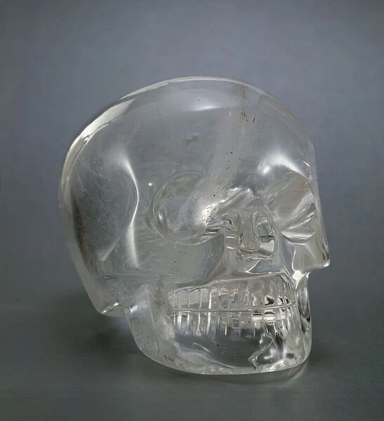 Skull (rock crystal)