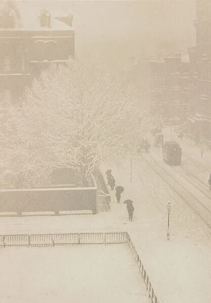 Snapshot, From My Window, New York, 1907 (photogravure)