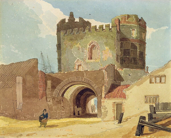 The South Gate, Great Yarmouth, Norfolk (w  /  c on paper)