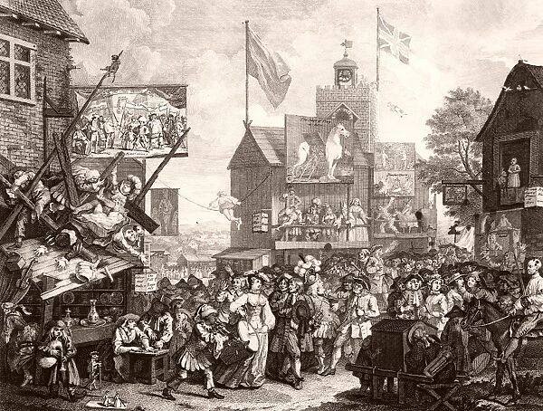 Southwark Fair, 1733 (engraving)