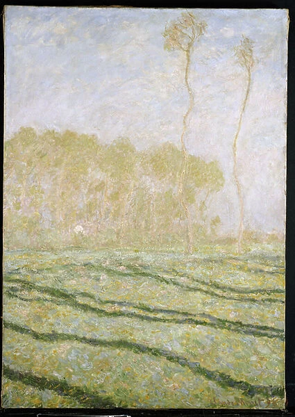 Spring Countryside at Giverny, 1894 (oil on canvas)