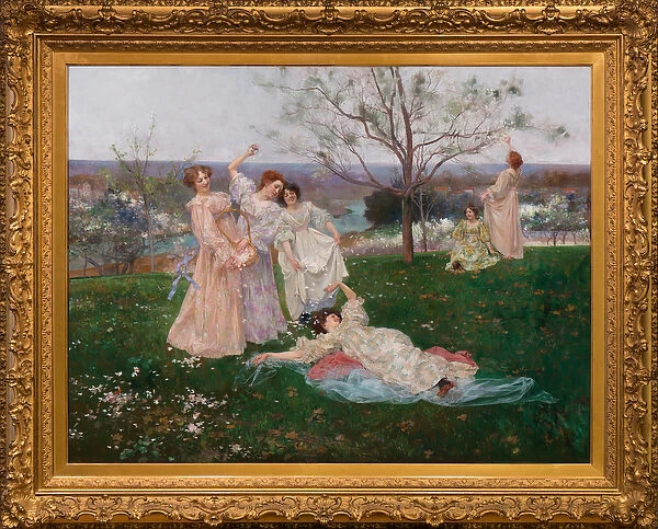 Spring Flowers, c. 1897 (oil on panel)