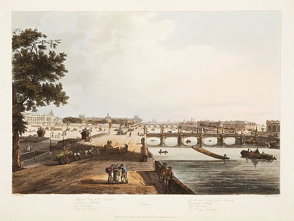 Square and Bridge of the Concorde; The Garde Meuble; The Thuilleries; The Bridge Reunion